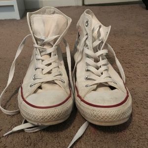 White High Top Converse